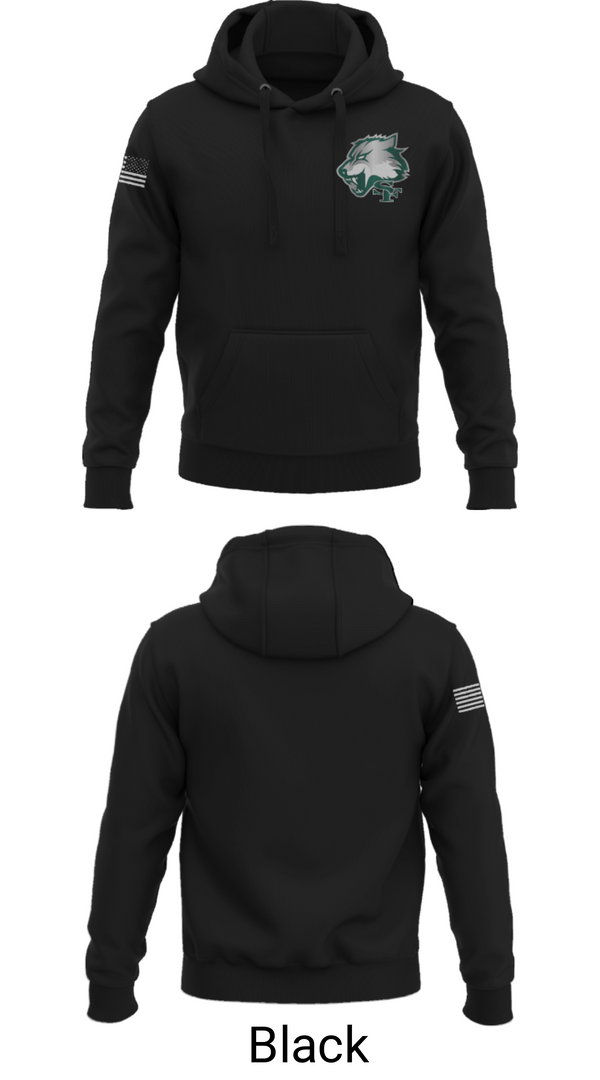 Hoodie, Edmond Santa Fe High School Football, Football, Teamtime, Team time, sublimation, custom sports apparel, team uniforms, spirit wear, spiritwear, sports uniforms, custom shirts, team store, custom team store, fundraiser sports, apparel fundraiser