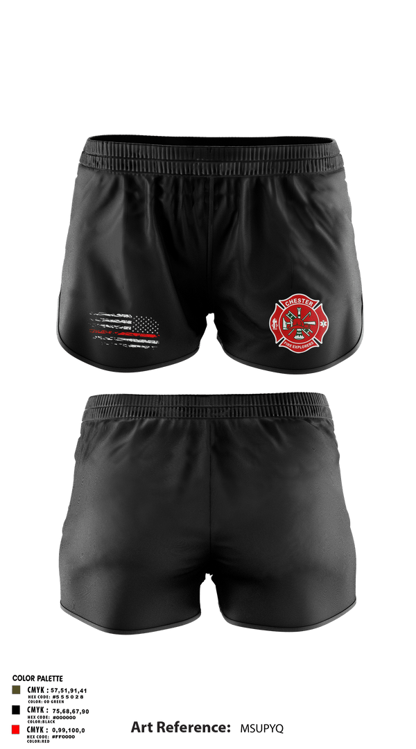Ranger Panties, Chester fire explorers, Fire Department, Teamtime, Team time, sublimation, custom sports apparel, team uniforms, spirit wear, spiritwear, sports uniforms, custom shirts, team store, custom team store, fundraiser sports, apparel fundraiser