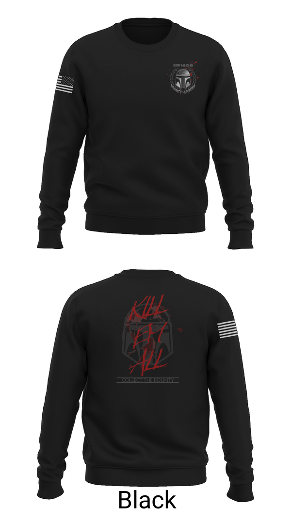 Crew Neck Sweatshirt, Bounty hunters, , Teamtime, Team time, sublimation, custom sports apparel, team uniforms, spirit wear, spiritwear, sports uniforms, custom shirts, team store, custom team store, fundraiser sports, apparel fundraiser