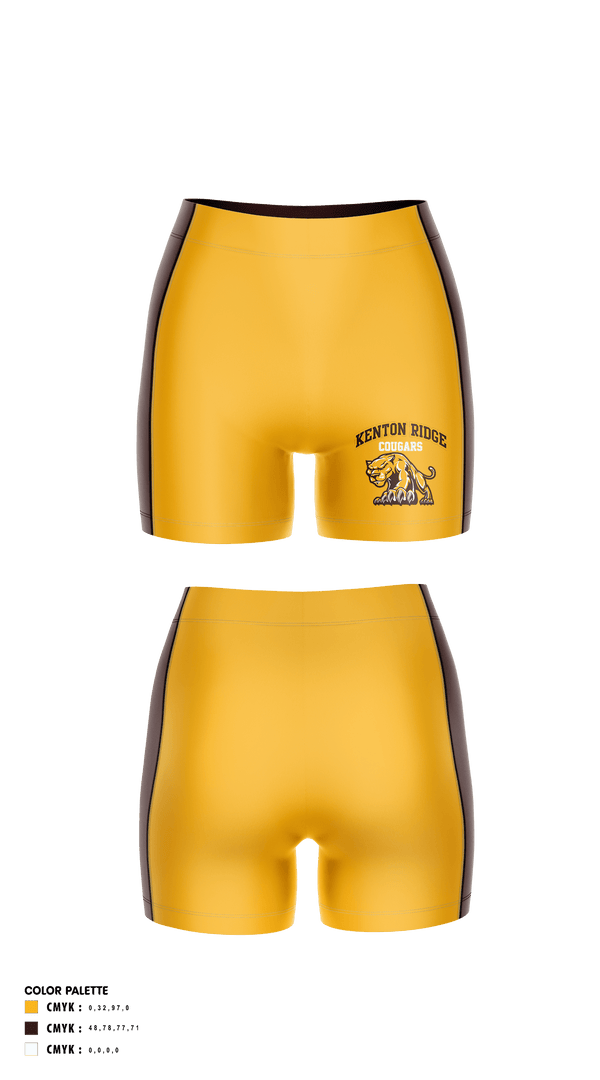 Women's Shorts, Kenton Ridge High School Volleyball, Women's Volleyball, Teamtime, Team time, sublimation, custom sports apparel, team uniforms, spirit wear, spiritwear, sports uniforms, custom shirts, team store, custom team store, fundraiser sports, apparel fundraiser