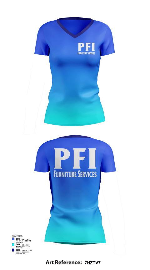 Womens Short Sleeve Vneck Shirt, Prime Furniture Installation, , Teamtime, Team time, sublimation, custom sports apparel, team uniforms, spirit wear, spiritwear, sports uniforms, custom shirts, team store, custom team store, fundraiser sports, apparel fundraiser