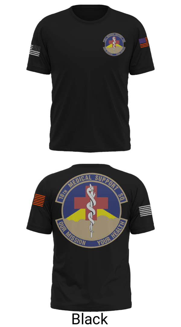 Short Sleeve Performance Shirt, 18 MDSS, Air Force, Teamtime, Team time, sublimation, custom sports apparel, team uniforms, spirit wear, spiritwear, sports uniforms, custom shirts, team store, custom team store, fundraiser sports, apparel fundraiser