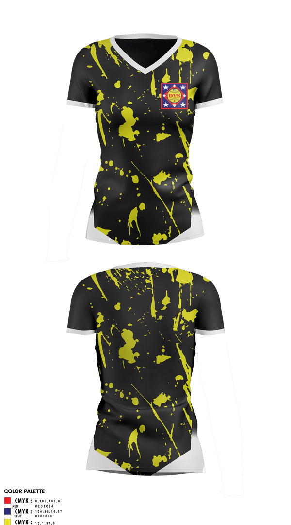Womens Short Sleeve Vneck Shirt, Diamond Youth Softball, Softball, Teamtime, Team time, sublimation, custom sports apparel, team uniforms, spirit wear, spiritwear, sports uniforms, custom shirts, team store, custom team store, fundraiser sports, apparel fundraiser