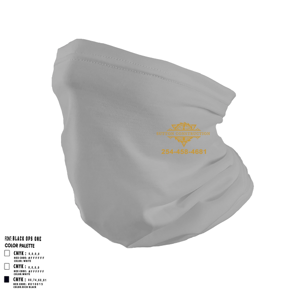Protective Mask/Neck Gaiter, Sutton Construction, , Teamtime, Team time, sublimation, custom sports apparel, team uniforms, spirit wear, spiritwear, sports uniforms, custom shirts, team store, custom team store, fundraiser sports, apparel fundraiser