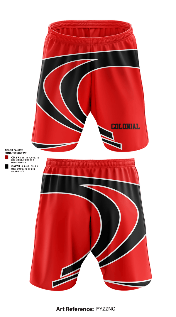 Athletic Shorts With Pockets, Colonial, Men's Lacrosse, Teamtime, Team time, sublimation, custom sports apparel, team uniforms, spirit wear, spiritwear, sports uniforms, custom shirts, team store, custom team store, fundraiser sports, apparel fundraiser