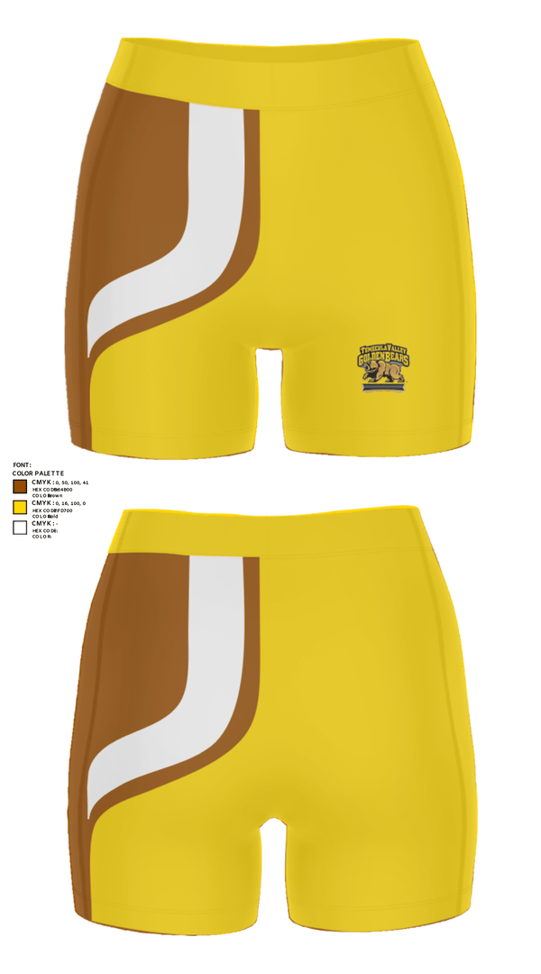 Women's Compression Shorts, Temecula Valley High School Tennis, Tennis, Teamtime, Team time, sublimation, custom sports apparel, team uniforms, spirit wear, spiritwear, sports uniforms, custom shirts, team store, custom team store, fundraiser sports, apparel fundraiser