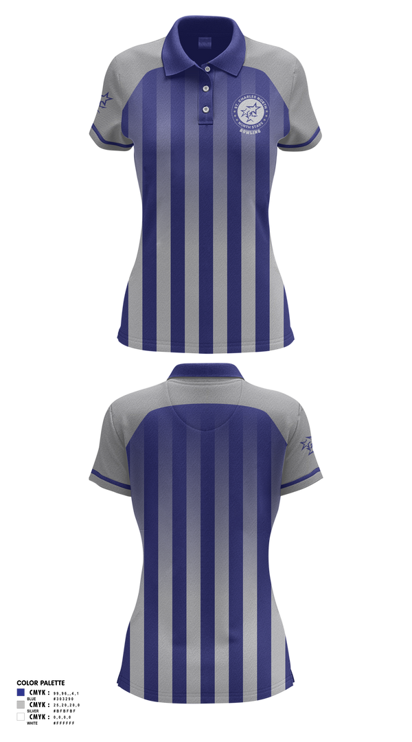 Womens Short Sleeve Performance Polo, St Charles North High School Bowling, Bowling, Teamtime, Team time, sublimation, custom sports apparel, team uniforms, spirit wear, spiritwear, sports uniforms, custom shirts, team store, custom team store, fundraiser sports, apparel fundraiser