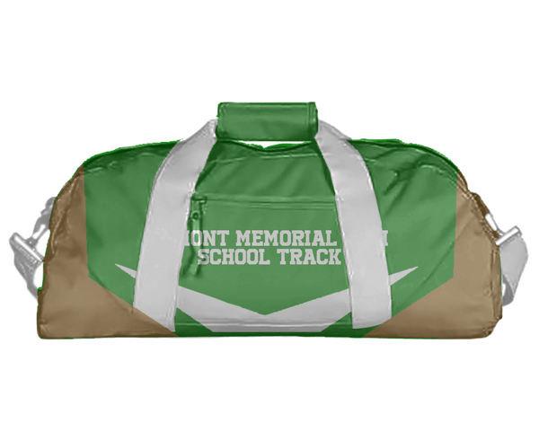 Duffle Bag, Elmont Memorial High School Track, Track & Field, Teamtime, Team time, sublimation, custom sports apparel, team uniforms, spirit wear, spiritwear, sports uniforms, custom shirts, team store, custom team store, fundraiser sports, apparel fundraiser