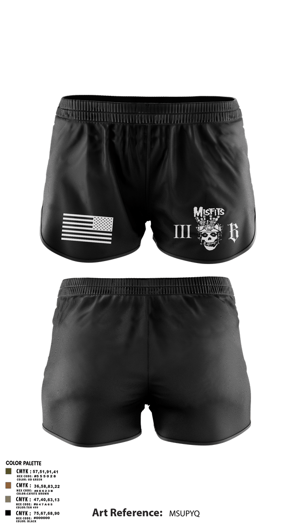 Ranger Panties, 3B 1-325 AIR, 2BCT, 82ND ABN DIV, Army, Teamtime, Team time, sublimation, custom sports apparel, team uniforms, spirit wear, spiritwear, sports uniforms, custom shirts, team store, custom team store, fundraiser sports, apparel fundraiser