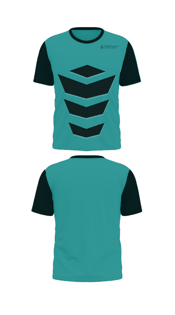 Short Sleeve Performance Shirt, Pioneer Valley High School Track and Field, Track & Field, Teamtime, Team time, sublimation, custom sports apparel, team uniforms, spirit wear, spiritwear, sports uniforms, custom shirts, team store, custom team store, fundraiser sports, apparel fundraiser