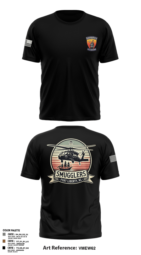 Short Sleeve Performance Shirt, A/2135th GSAB “SMUGGLERS”, Army, Teamtime, Team time, sublimation, custom sports apparel, team uniforms, spirit wear, spiritwear, sports uniforms, custom shirts, team store, custom team store, fundraiser sports, apparel fundraiser