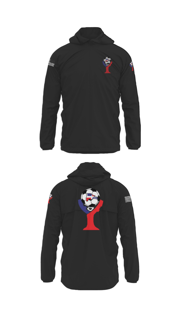 Windbreaker, Domenican Republic, Men's Soccer, Teamtime, Team time, sublimation, custom sports apparel, team uniforms, spirit wear, spiritwear, sports uniforms, custom shirts, team store, custom team store, fundraiser sports, apparel fundraiser