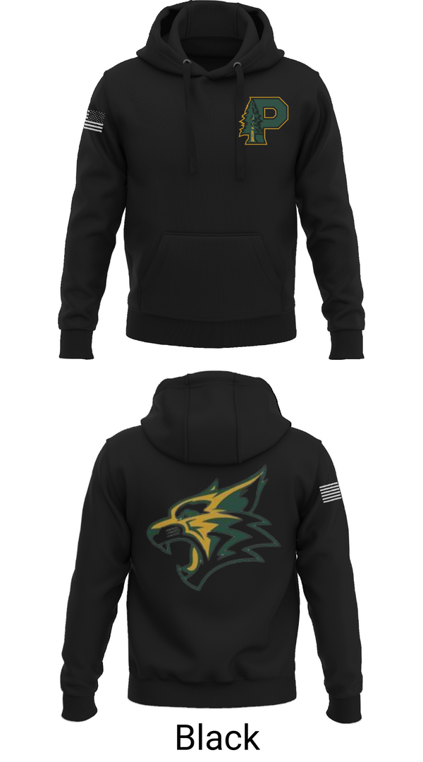 Hoodie, Paradise High School Bobcats, Swimming, Teamtime, Team time, sublimation, custom sports apparel, team uniforms, spirit wear, spiritwear, sports uniforms, custom shirts, team store, custom team store, fundraiser sports, apparel fundraiser