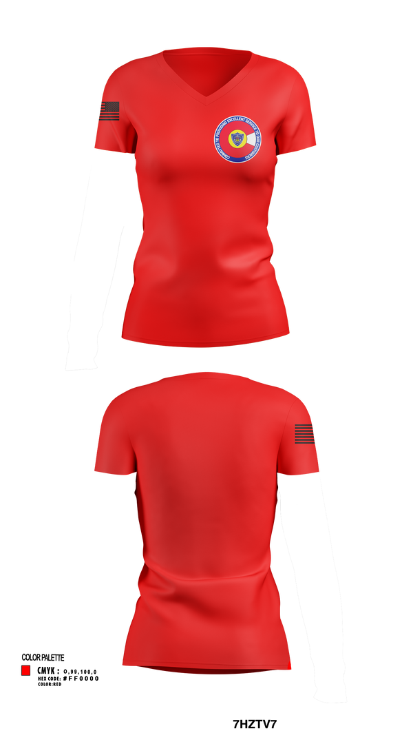 Womens Short Sleeve Vneck Shirt, Restore, Police, Teamtime, Team time, sublimation, custom sports apparel, team uniforms, spirit wear, spiritwear, sports uniforms, custom shirts, team store, custom team store, fundraiser sports, apparel fundraiser