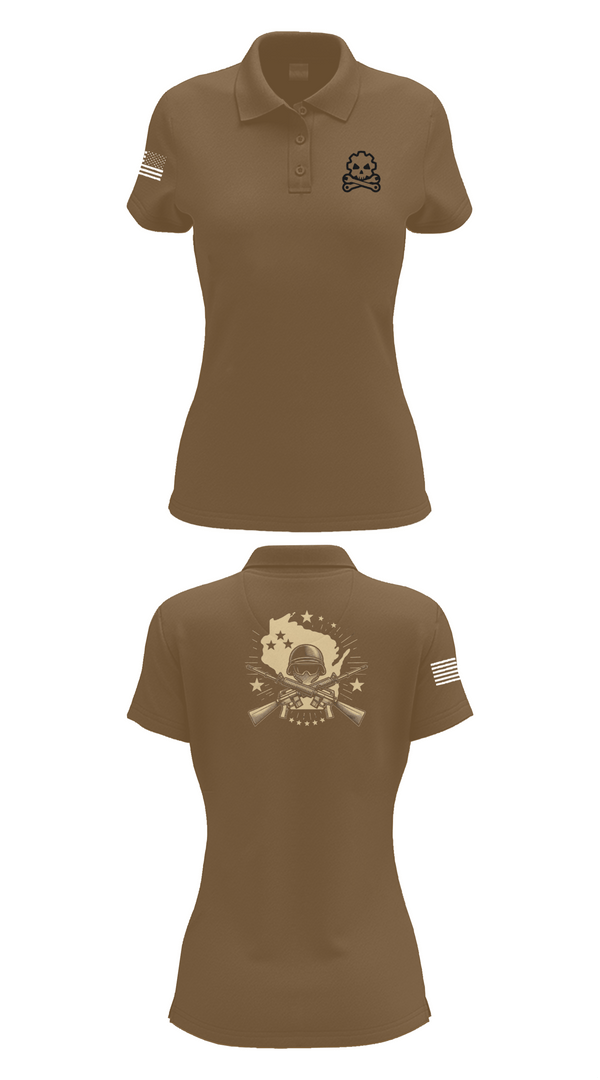 Womens Short Sleeve Performance Polo, 377th SMC, Army, Teamtime, Team time, sublimation, custom sports apparel, team uniforms, spirit wear, spiritwear, sports uniforms, custom shirts, team store, custom team store, fundraiser sports, apparel fundraiser
