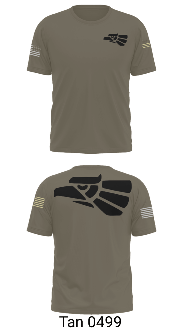 Short Sleeve Performance Shirt, 578th A Co, National Guard, Teamtime, Team time, sublimation, custom sports apparel, team uniforms, spirit wear, spiritwear, sports uniforms, custom shirts, team store, custom team store, fundraiser sports, apparel fundraiser