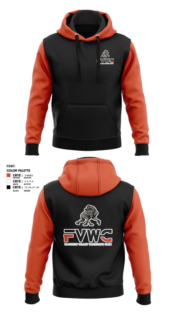 Hoodie, Flathead Valley Wrestling Club, Wrestling, Teamtime, Team time, sublimation, custom sports apparel, team uniforms, spirit wear, spiritwear, sports uniforms, custom shirts, team store, custom team store, fundraiser sports, apparel fundraiser