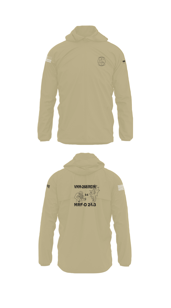 Windbreaker, VMM-268, Marines, Teamtime, Team time, sublimation, custom sports apparel, team uniforms, spirit wear, spiritwear, sports uniforms, custom shirts, team store, custom team store, fundraiser sports, apparel fundraiser