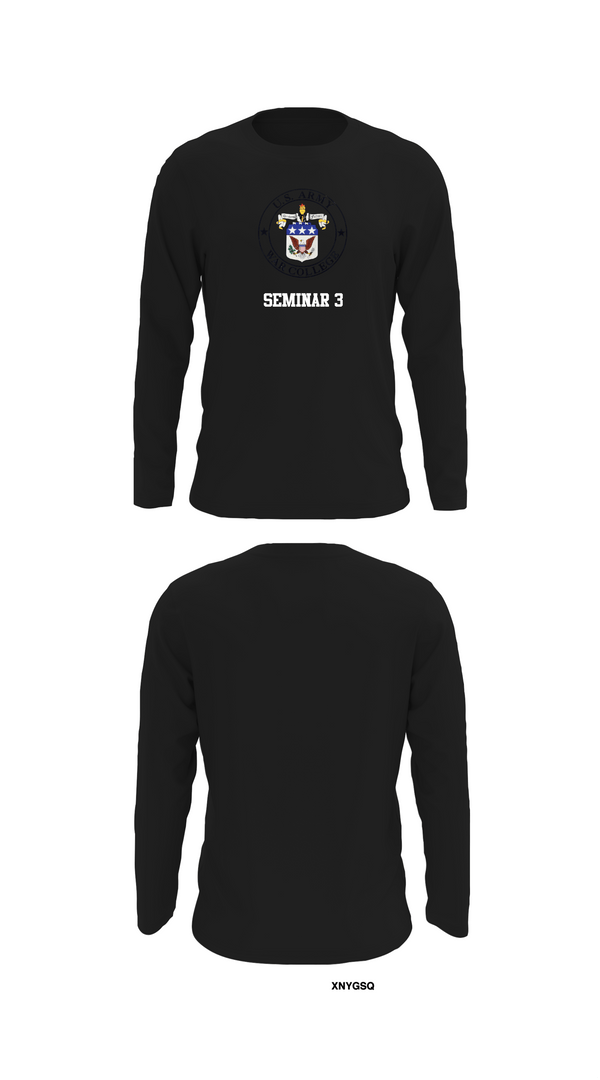 Long Sleeve Performance Shirt, Seminar 3, Army, Teamtime, Team time, sublimation, custom sports apparel, team uniforms, spirit wear, spiritwear, sports uniforms, custom shirts, team store, custom team store, fundraiser sports, apparel fundraiser