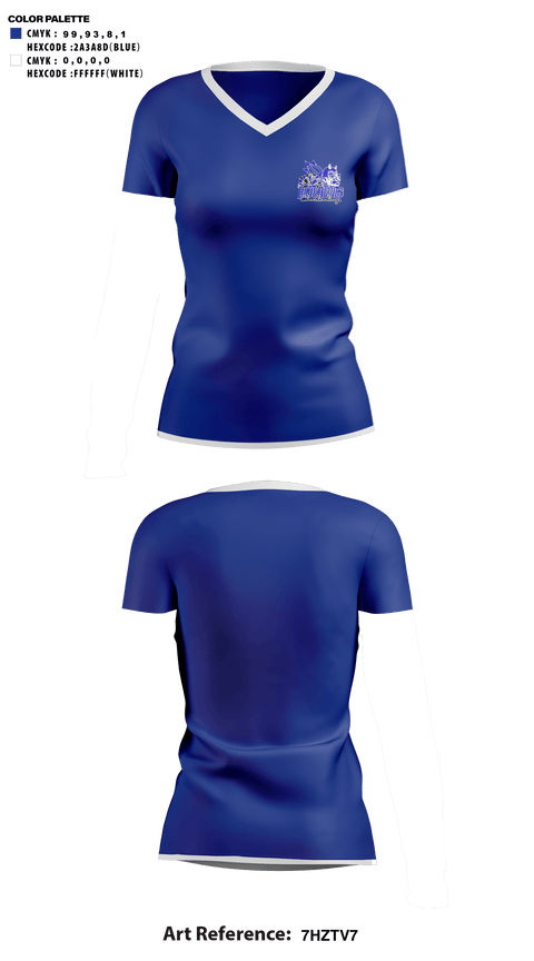 Womens Short Sleeve Vneck Shirt, Fairhaven High School Cheer, Cheer, Teamtime, Team time, sublimation, custom sports apparel, team uniforms, spirit wear, spiritwear, sports uniforms, custom shirts, team store, custom team store, fundraiser sports, apparel fundraiser