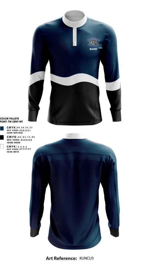 Quarter Zip Jacket, South Ridge High School Band, Spirit Store, Teamtime, Team time, sublimation, custom sports apparel, team uniforms, spirit wear, spiritwear, sports uniforms, custom shirts, team store, custom team store, fundraiser sports, apparel fundraiser