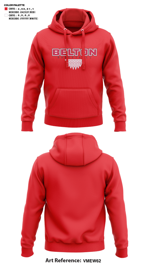 Hoodie, Belton High School Basketball, Women's Basketball, Teamtime, Team time, sublimation, custom sports apparel, team uniforms, spirit wear, spiritwear, sports uniforms, custom shirts, team store, custom team store, fundraiser sports, apparel fundraiser