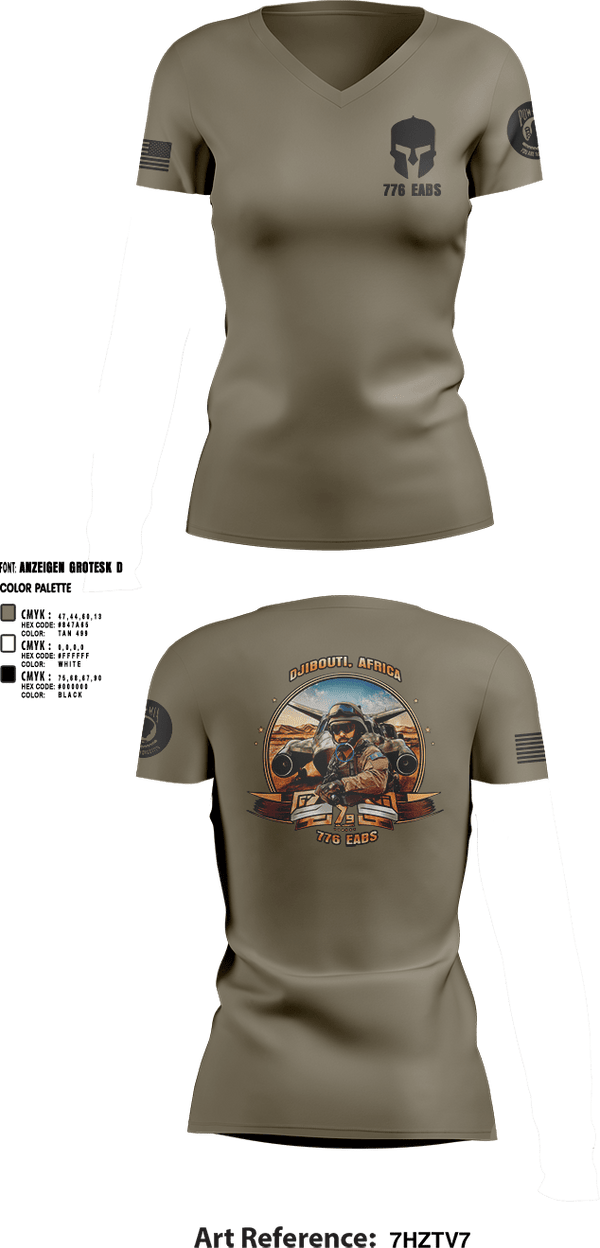 Womens Short Sleeve Vneck Shirt, 776 EABS, Air Force, Teamtime, Team time, sublimation, custom sports apparel, team uniforms, spirit wear, spiritwear, sports uniforms, custom shirts, team store, custom team store, fundraiser sports, apparel fundraiser