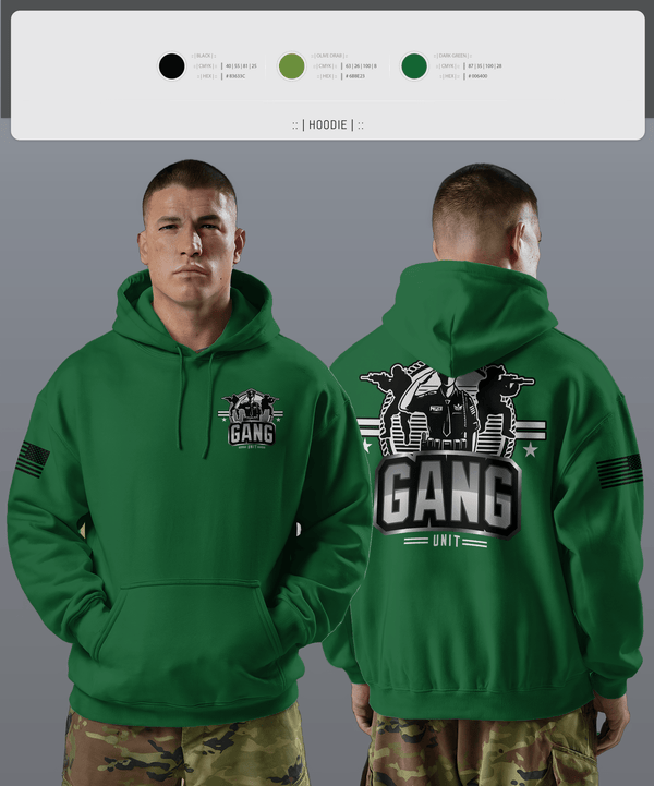 Hoodie, Gang Unit, Police, Teamtime, Team time, sublimation, custom sports apparel, team uniforms, spirit wear, spiritwear, sports uniforms, custom shirts, team store, custom team store, fundraiser sports, apparel fundraiser