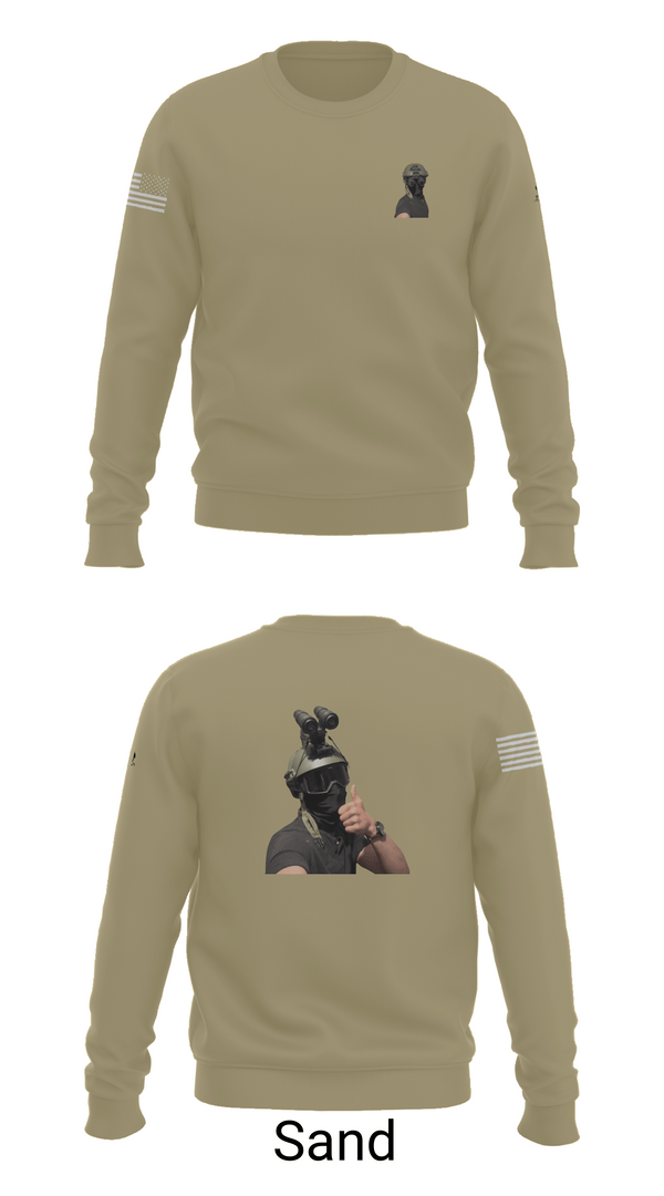 Crew Neck Sweatshirt, 1st marine divison, , Teamtime, Team time, sublimation, custom sports apparel, team uniforms, spirit wear, spiritwear, sports uniforms, custom shirts, team store, custom team store, fundraiser sports, apparel fundraiser