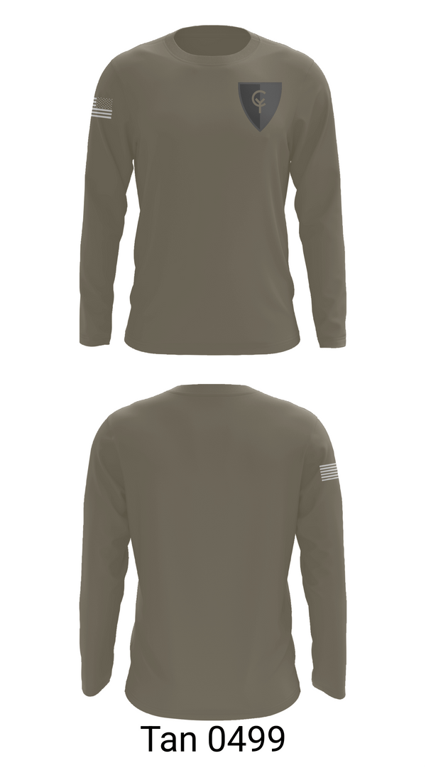 Long Sleeve Performance Shirt, 38th Infantry Division, , Teamtime, Team time, sublimation, custom sports apparel, team uniforms, spirit wear, spiritwear, sports uniforms, custom shirts, team store, custom team store, fundraiser sports, apparel fundraiser