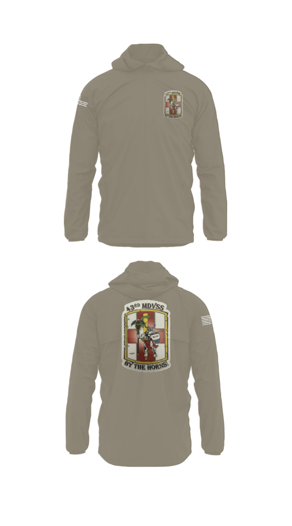 Windbreaker, 43rd Medical Detachment, , Teamtime, Team time, sublimation, custom sports apparel, team uniforms, spirit wear, spiritwear, sports uniforms, custom shirts, team store, custom team store, fundraiser sports, apparel fundraiser