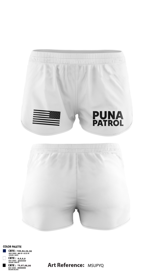 Ranger Panties, Puna Patrol, , Teamtime, Team time, sublimation, custom sports apparel, team uniforms, spirit wear, spiritwear, sports uniforms, custom shirts, team store, custom team store, fundraiser sports, apparel fundraiser