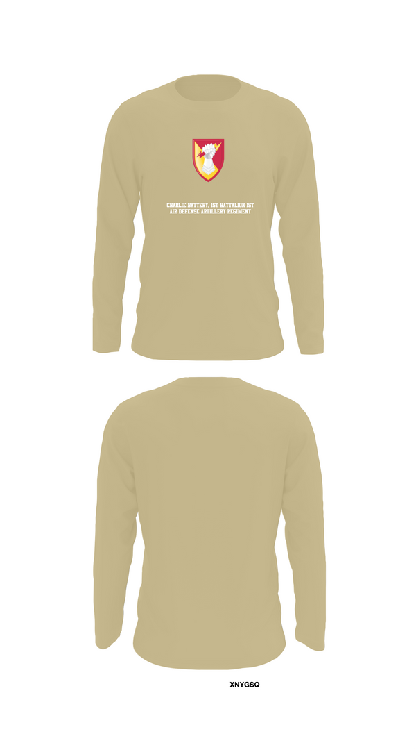 Long Sleeve Performance Shirt, Charlie Battery, 1st Battalion 1st Air Defense Artillery Regiment, , Teamtime, Team time, sublimation, custom sports apparel, team uniforms, spirit wear, spiritwear, sports uniforms, custom shirts, team store, custom team store, fundraiser sports, apparel fundraiser
