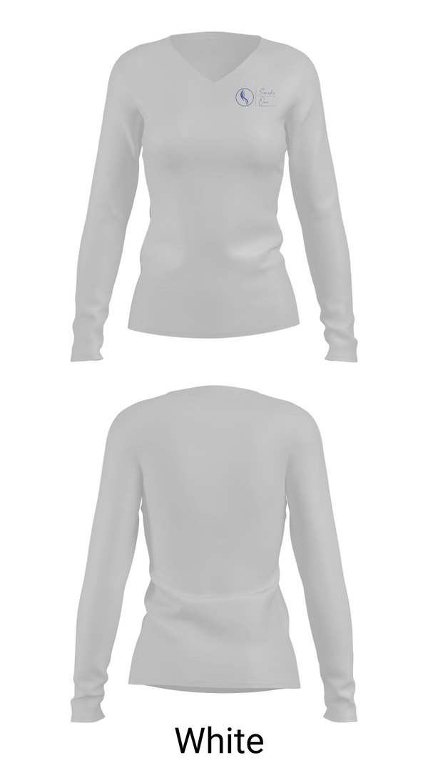 Womens Long Sleeve Vneck Shirt, Smoke One, , Teamtime, Team time, sublimation, custom sports apparel, team uniforms, spirit wear, spiritwear, sports uniforms, custom shirts, team store, custom team store, fundraiser sports, apparel fundraiser
