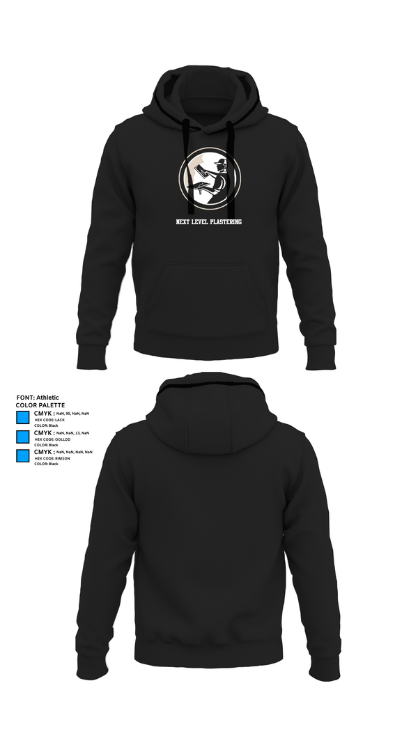 Hoodie, Next Level Plastering, , Teamtime, Team time, sublimation, custom sports apparel, team uniforms, spirit wear, spiritwear, sports uniforms, custom shirts, team store, custom team store, fundraiser sports, apparel fundraiser