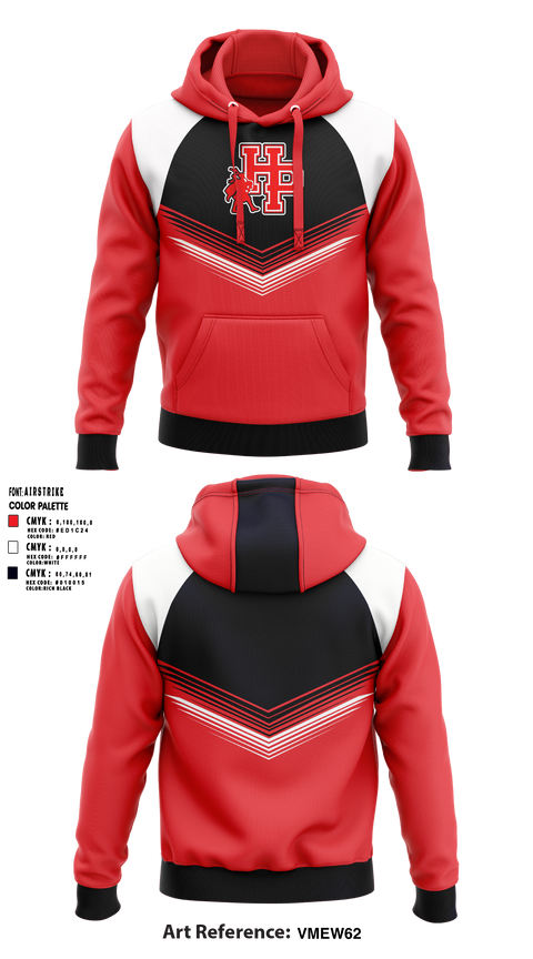 Hoodie, Highland Park Senior High School Gymnastics, Spirit Store, Teamtime, Team time, sublimation, custom sports apparel, team uniforms, spirit wear, spiritwear, sports uniforms, custom shirts, team store, custom team store, fundraiser sports, apparel fundraiser