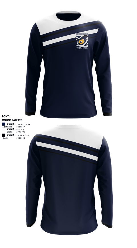 Long Sleeve Performance Shirt, Hedgesville Youth Football League, , Teamtime, Team time, sublimation, custom sports apparel, team uniforms, spirit wear, spiritwear, sports uniforms, custom shirts, team store, custom team store, fundraiser sports, apparel fundraiser