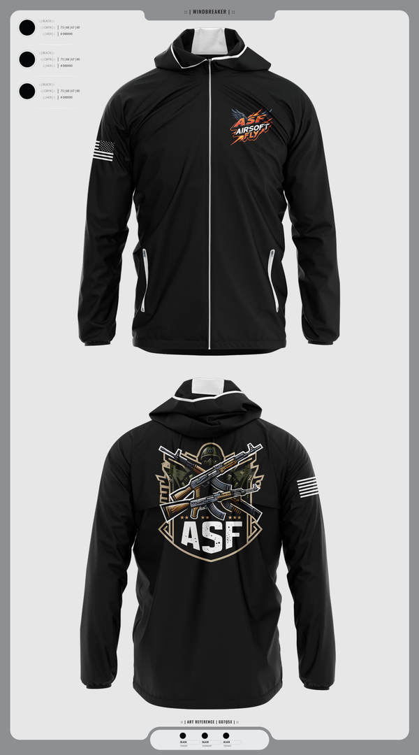 Windbreaker, AIRSOFT FLY, Air Force, Teamtime, Team time, sublimation, custom sports apparel, team uniforms, spirit wear, spiritwear, sports uniforms, custom shirts, team store, custom team store, fundraiser sports, apparel fundraiser