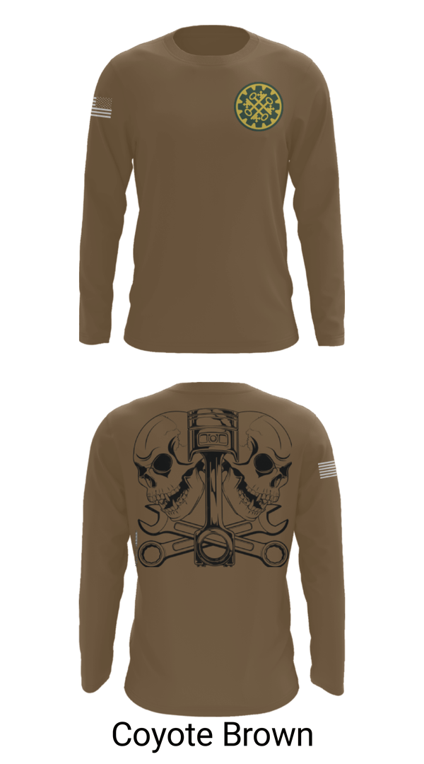 Long Sleeve Performance Shirt, 46th MP Co, Army, Teamtime, Team time, sublimation, custom sports apparel, team uniforms, spirit wear, spiritwear, sports uniforms, custom shirts, team store, custom team store, fundraiser sports, apparel fundraiser
