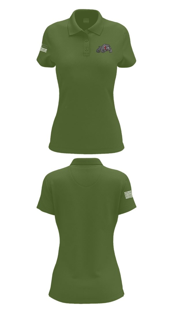 Womens Short Sleeve Performance Polo, Bucklin R-2 High School Cheer, Cheer, Teamtime, Team time, sublimation, custom sports apparel, team uniforms, spirit wear, spiritwear, sports uniforms, custom shirts, team store, custom team store, fundraiser sports, apparel fundraiser
