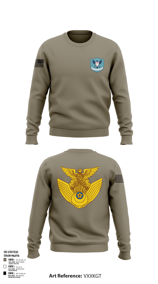 Crew Neck Sweatshirt, 衛生, Air Force, Teamtime, Team time, sublimation, custom sports apparel, team uniforms, spirit wear, spiritwear, sports uniforms, custom shirts, team store, custom team store, fundraiser sports, apparel fundraiser