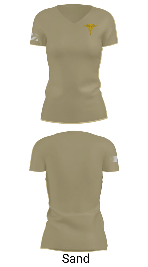 Women's Short Sleeve Vneck Shirt, Physical Therapy, Army, Teamtime, Team time, sublimation, custom sports apparel, team uniforms, spirit wear, spiritwear, sports uniforms, custom shirts, team store, custom team store, fundraiser sports, apparel fundraiser