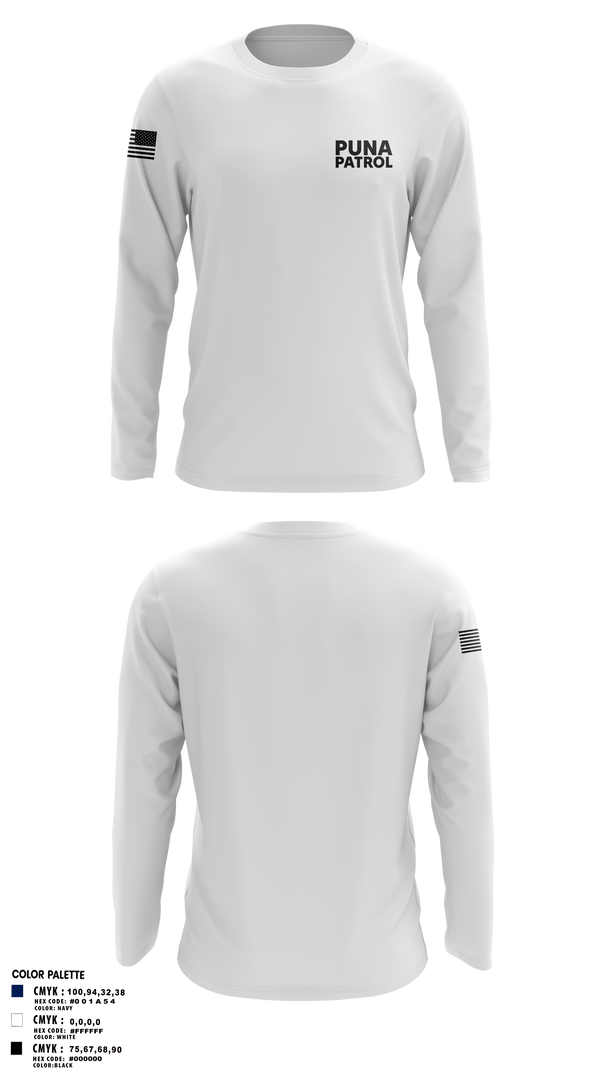 Long Sleeve Performance Shirt, Puna Patrol, , Teamtime, Team time, sublimation, custom sports apparel, team uniforms, spirit wear, spiritwear, sports uniforms, custom shirts, team store, custom team store, fundraiser sports, apparel fundraiser