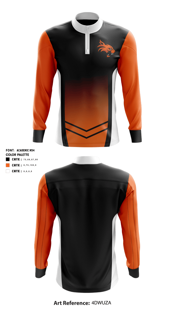 Quarter Zip Jacket, Greeley Central High School Volleyball, Women's Volleyball, Teamtime, Team time, sublimation, custom sports apparel, team uniforms, spirit wear, spiritwear, sports uniforms, custom shirts, team store, custom team store, fundraiser sports, apparel fundraiser