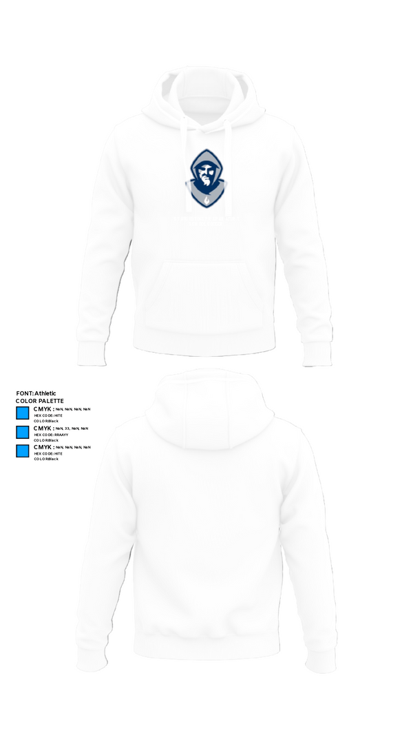Hoodie, St Augustine Preparatory School Soccer, Men's Soccer, Teamtime, Team time, sublimation, custom sports apparel, team uniforms, spirit wear, spiritwear, sports uniforms, custom shirts, team store, custom team store, fundraiser sports, apparel fundraiser