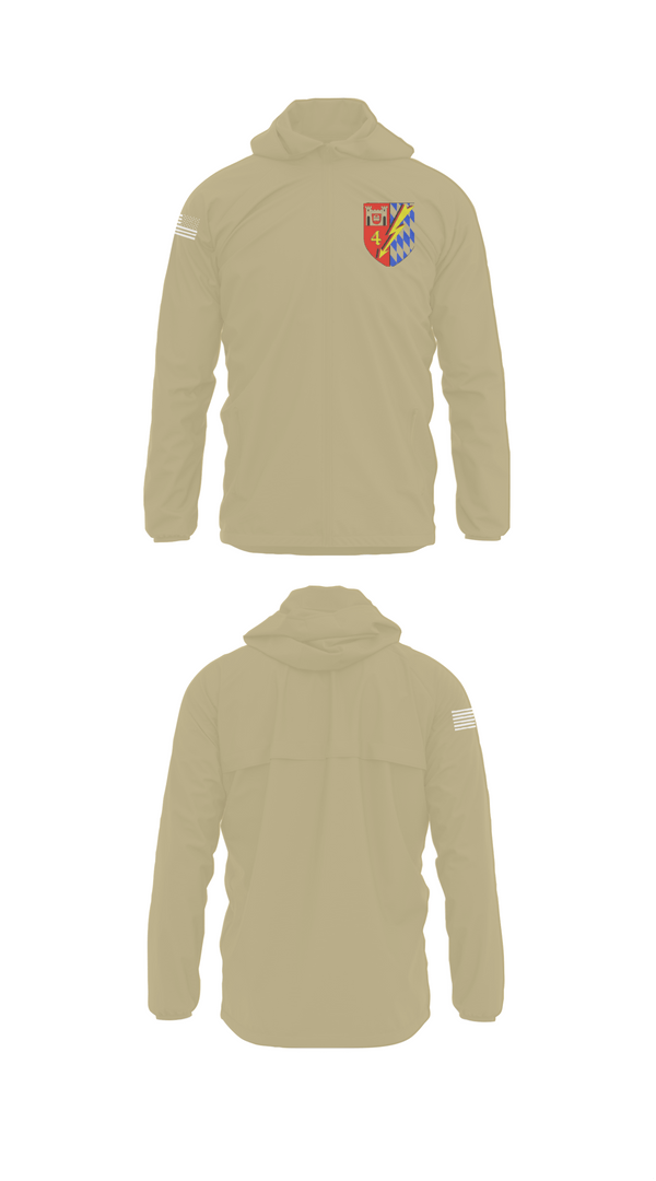Windbreaker, Fernmeldebataillon 4, Army, Teamtime, Team time, sublimation, custom sports apparel, team uniforms, spirit wear, spiritwear, sports uniforms, custom shirts, team store, custom team store, fundraiser sports, apparel fundraiser
