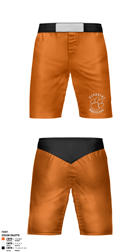 Fight Shorts, Humboldt Kids Wrestling, Wrestling, Teamtime, Team time, sublimation, custom sports apparel, team uniforms, spirit wear, spiritwear, sports uniforms, custom shirts, team store, custom team store, fundraiser sports, apparel fundraiser