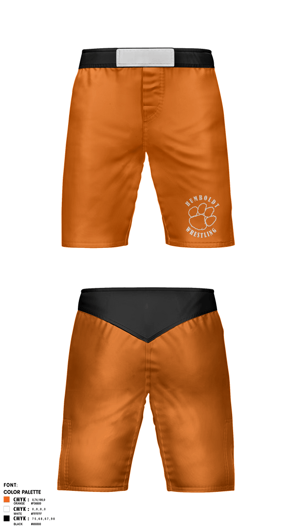 Fight Shorts, Humboldt Kids Wrestling, Wrestling, Teamtime, Team time, sublimation, custom sports apparel, team uniforms, spirit wear, spiritwear, sports uniforms, custom shirts, team store, custom team store, fundraiser sports, apparel fundraiser