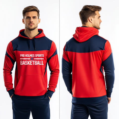 Hoodie, Pro Holmes Sports Basketball Academy, Men's Basketball, Teamtime, Team time, sublimation, custom sports apparel, team uniforms, spirit wear, spiritwear, sports uniforms, custom shirts, team store, custom team store, fundraiser sports, apparel fundraiser