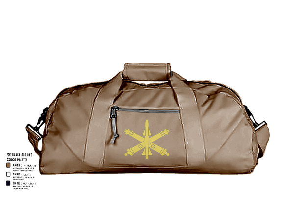 Duffle Bag, BTRY-B 1/188th, National Guard, Teamtime, Team time, sublimation, custom sports apparel, team uniforms, spirit wear, spiritwear, sports uniforms, custom shirts, team store, custom team store, fundraiser sports, apparel fundraiser